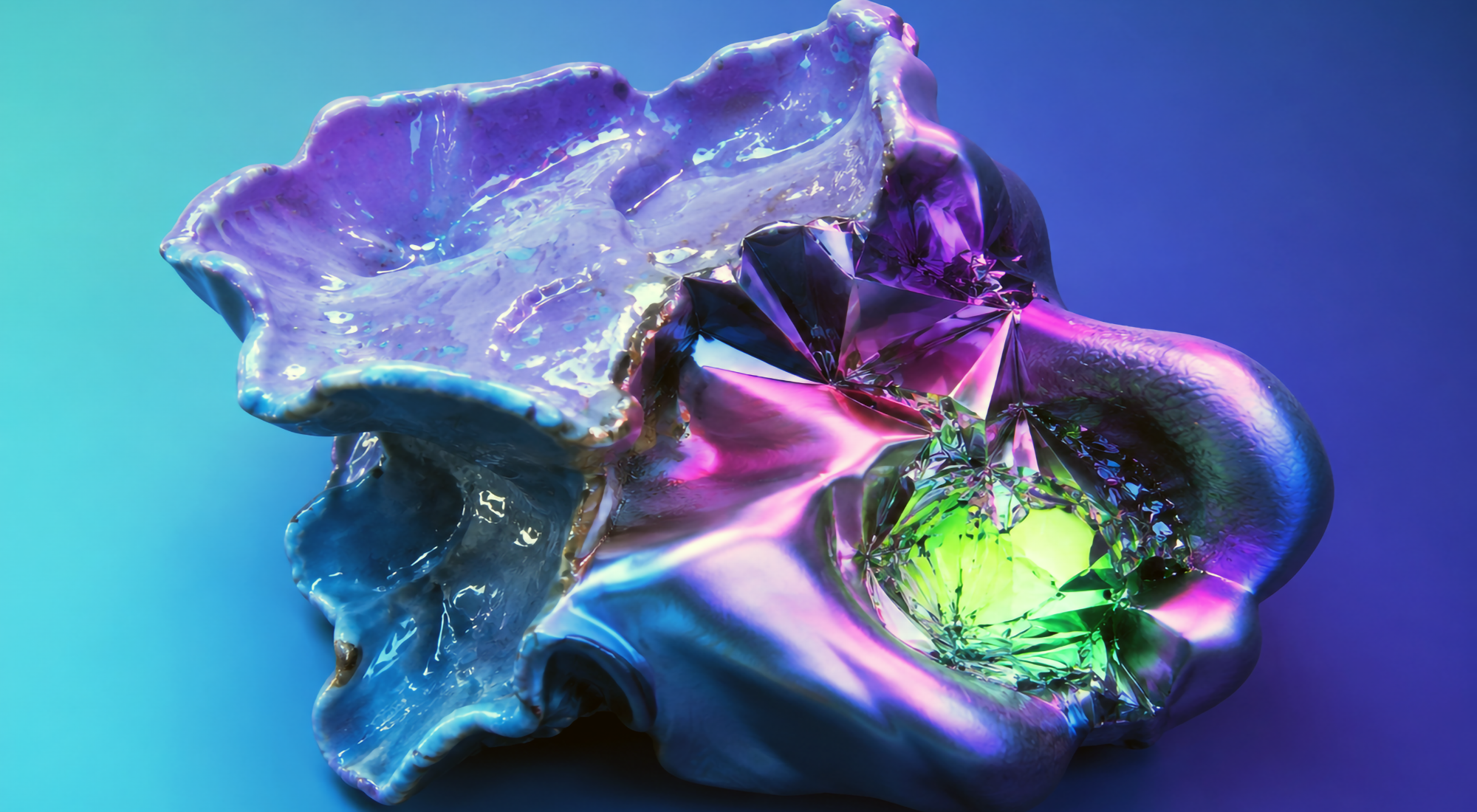 Digital 3D sculpture by Chiara Passa